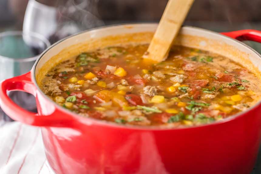 Carrabba's lentil soup instant pot top